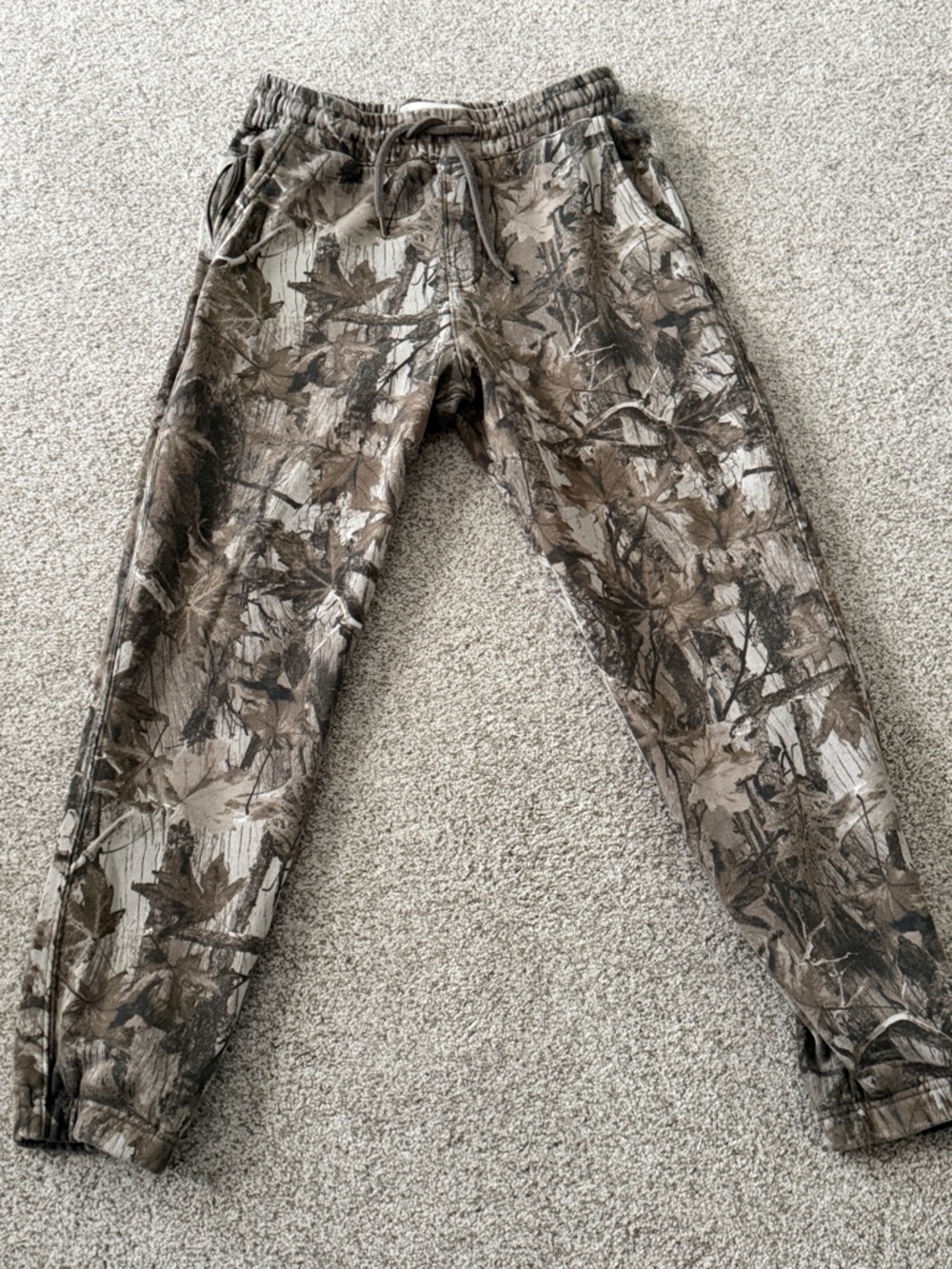 Hollister Brown Camo Joggers